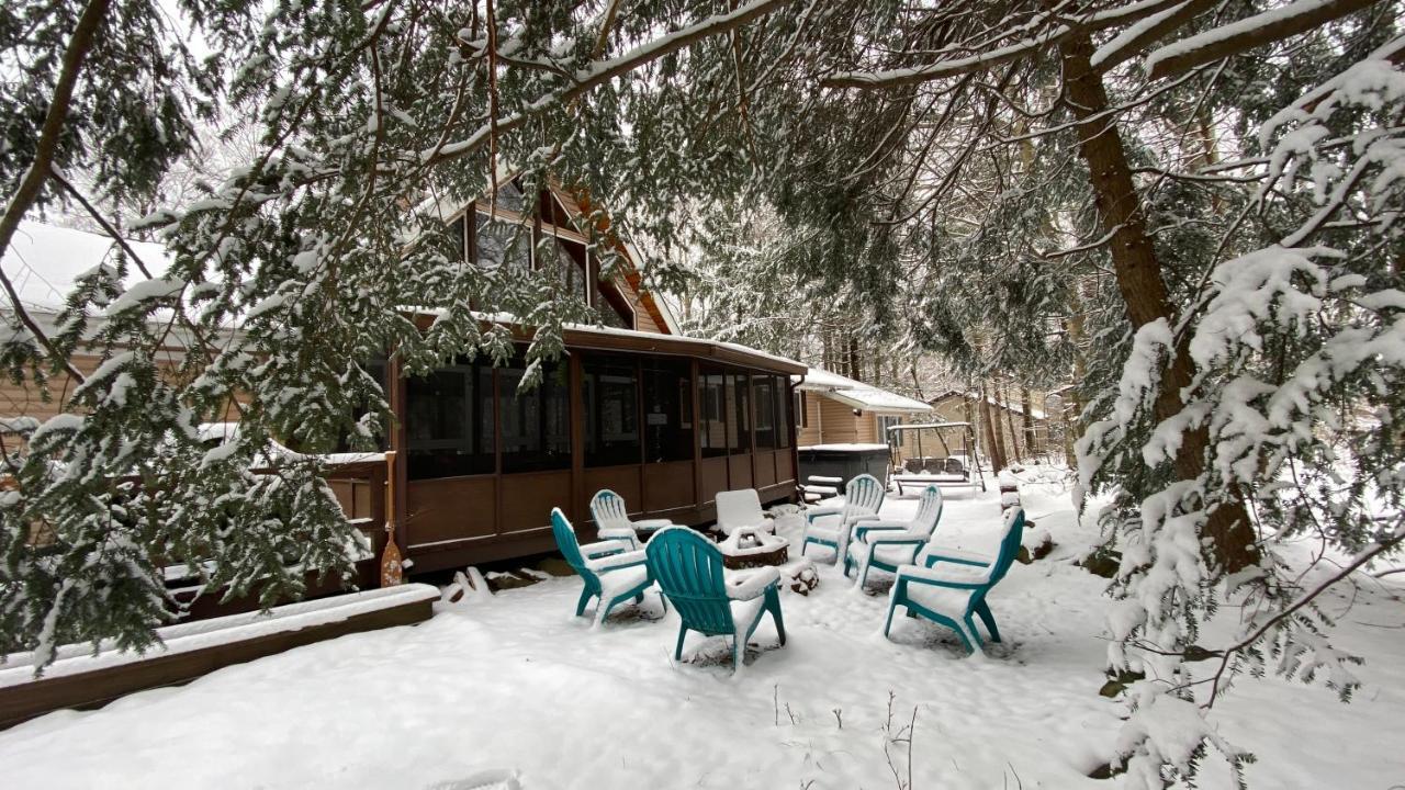 Walk To Pool & Beach - Spacious Gateway, Hot Tub, Game Room Pocono Country Place Dış mekan fotoğraf